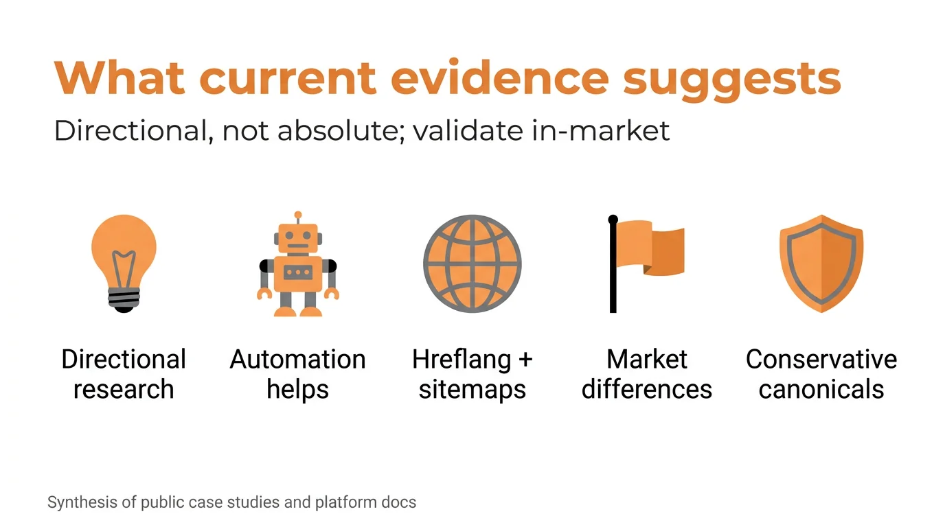 What current evidence suggests