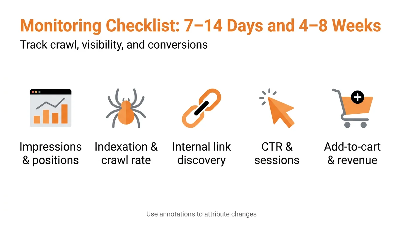 Monitoring Checklist: 7-14 Days and 4-8 Weeks